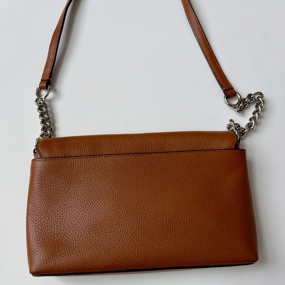 Coach light Brown Leather crossbody - Picture 5 of 8